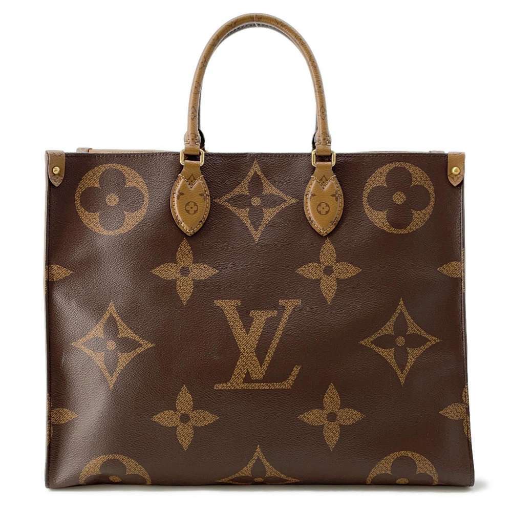 Louis Vuitton Monogram Reverse Giant OnTheGo Tote Bag Shoulder